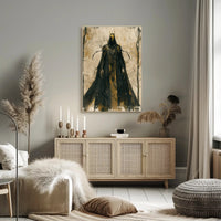 Mysterious Hooded Figure Poster in Fantasy or Mythology PosterGoat