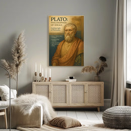 Plato Philosopher of Ideals Poster