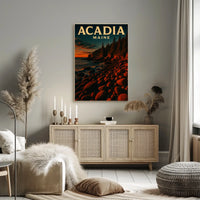 Acadia National Park Poster