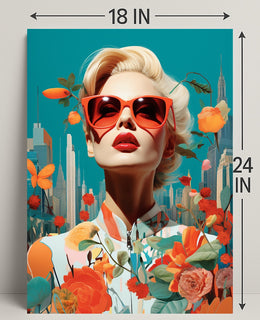 Urban Blossom Poster