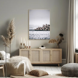 Serene Winter Timber Scene National Park Poster