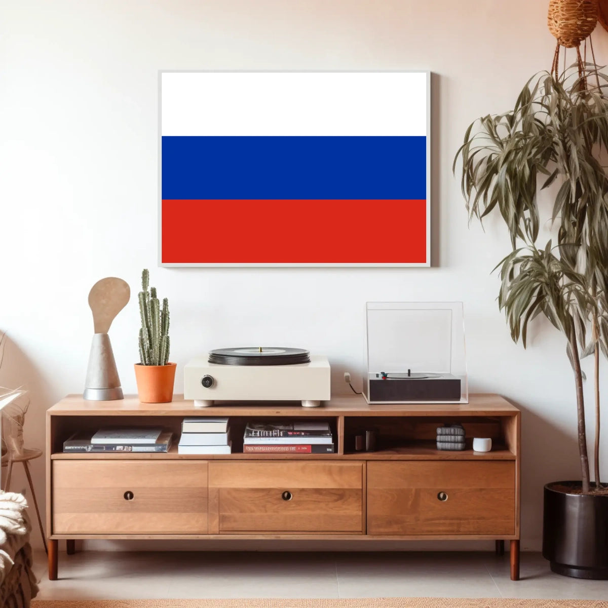 Russian Federation Flag Poster