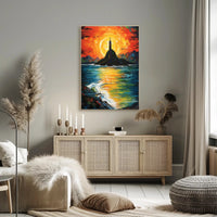 Radiant Seascape Poster