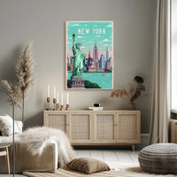 Iconic New York Poster