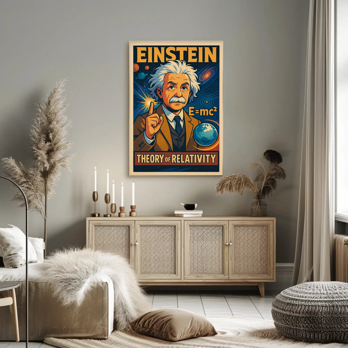 Einstein Theory Of Relativity Poster