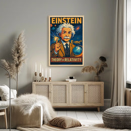 Einstein Theory Of Relativity Poster