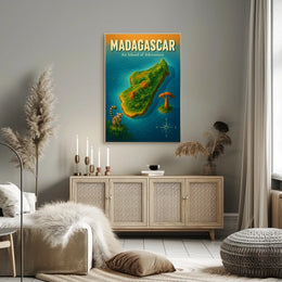 Madagascar An Island of Adventure Poster
