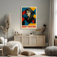 Mary Pickford Art Poster