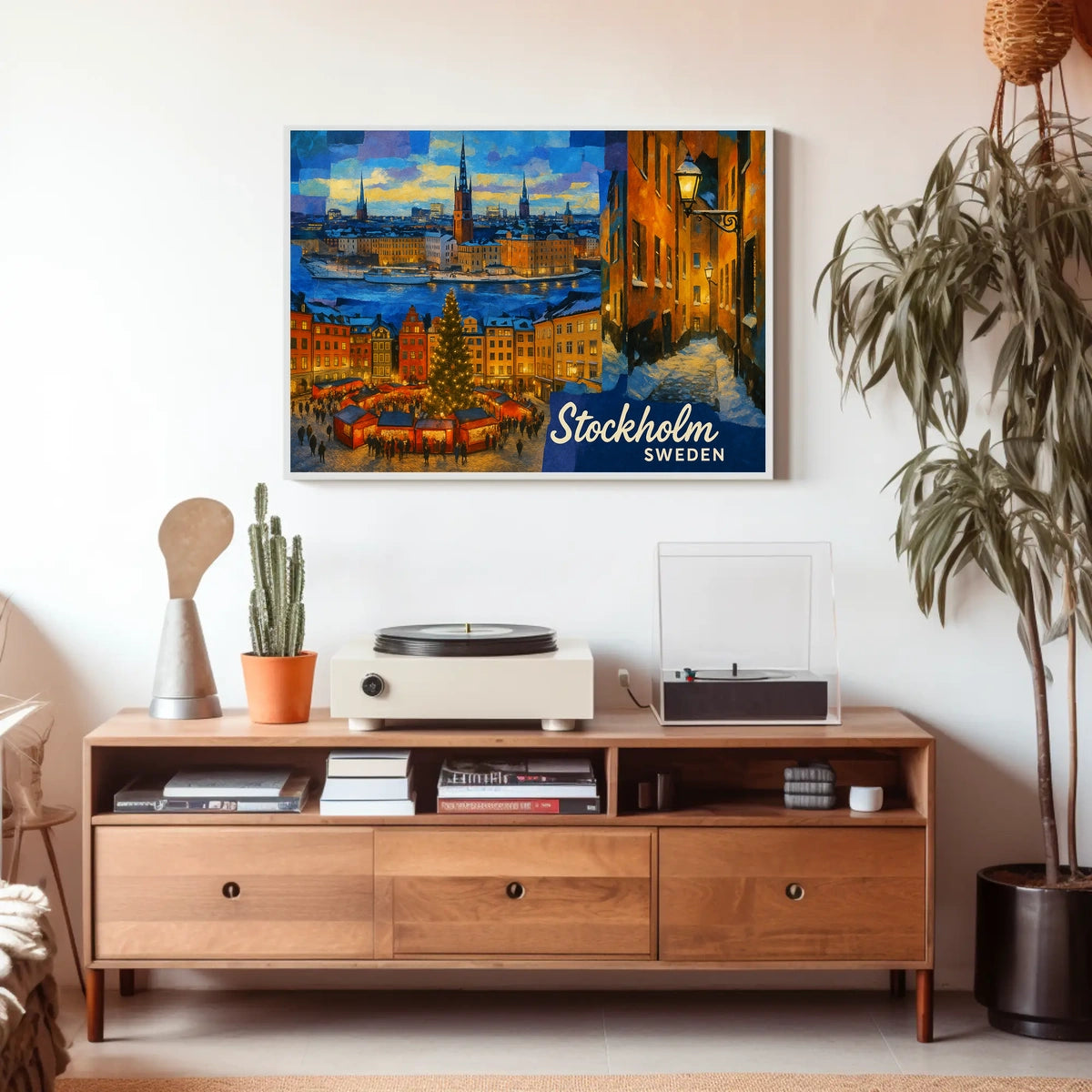 Stockholm Winter Wonderland Poster