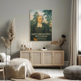 Saint John Baptist De La Salle Poster