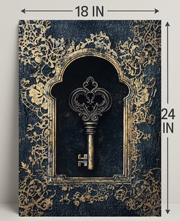 The Ornate Key Poster