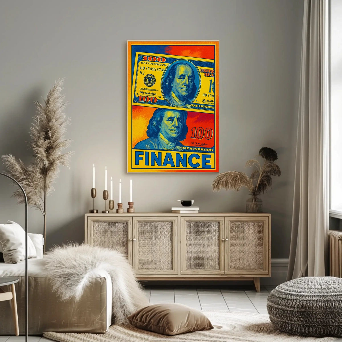 Finance and Currency Art Poster