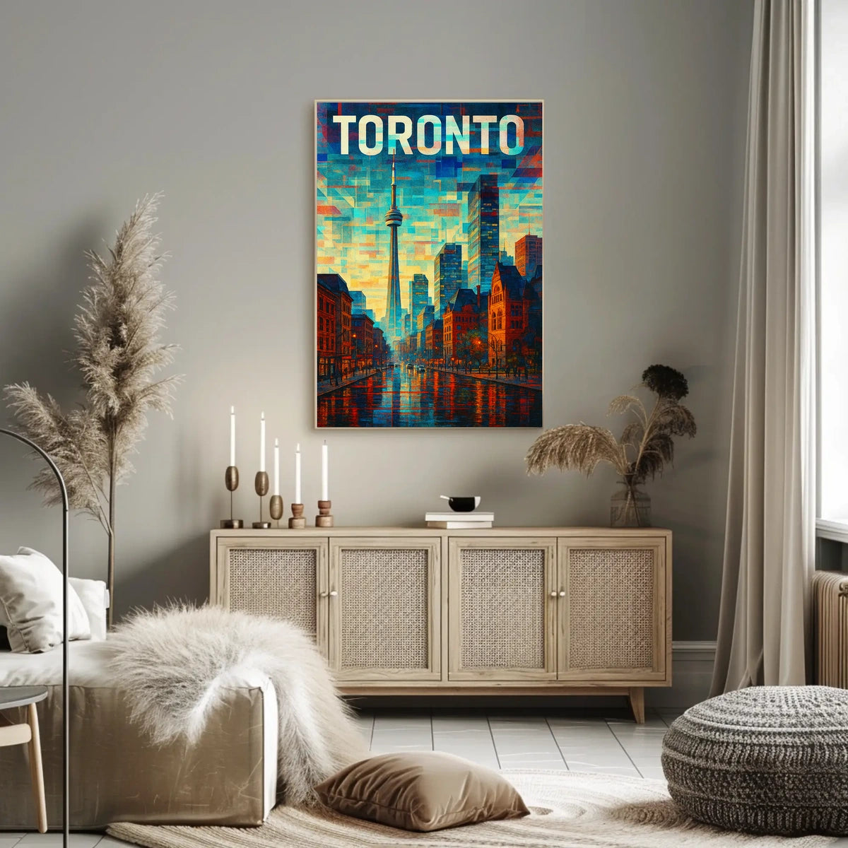 Toronto Cityscape Poster