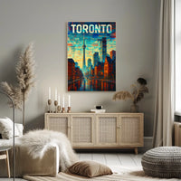 Toronto Cityscape Poster