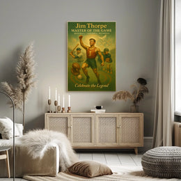 Master of the Game Jim Thorpe Poster