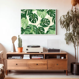 Tropical Foliage Bliss Poster