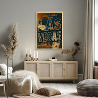 Vintage Parisian Street Scene Art Poster