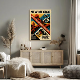 New Mexico Land of Enchantment Poster