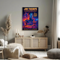 Jim Thorpe A Legend Across Fields Poster PosterGoat