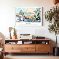 Scenic View of Beijing Poster