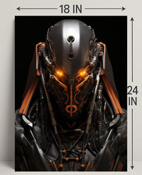 Futuristic Sentinel Poster PosterGoat
