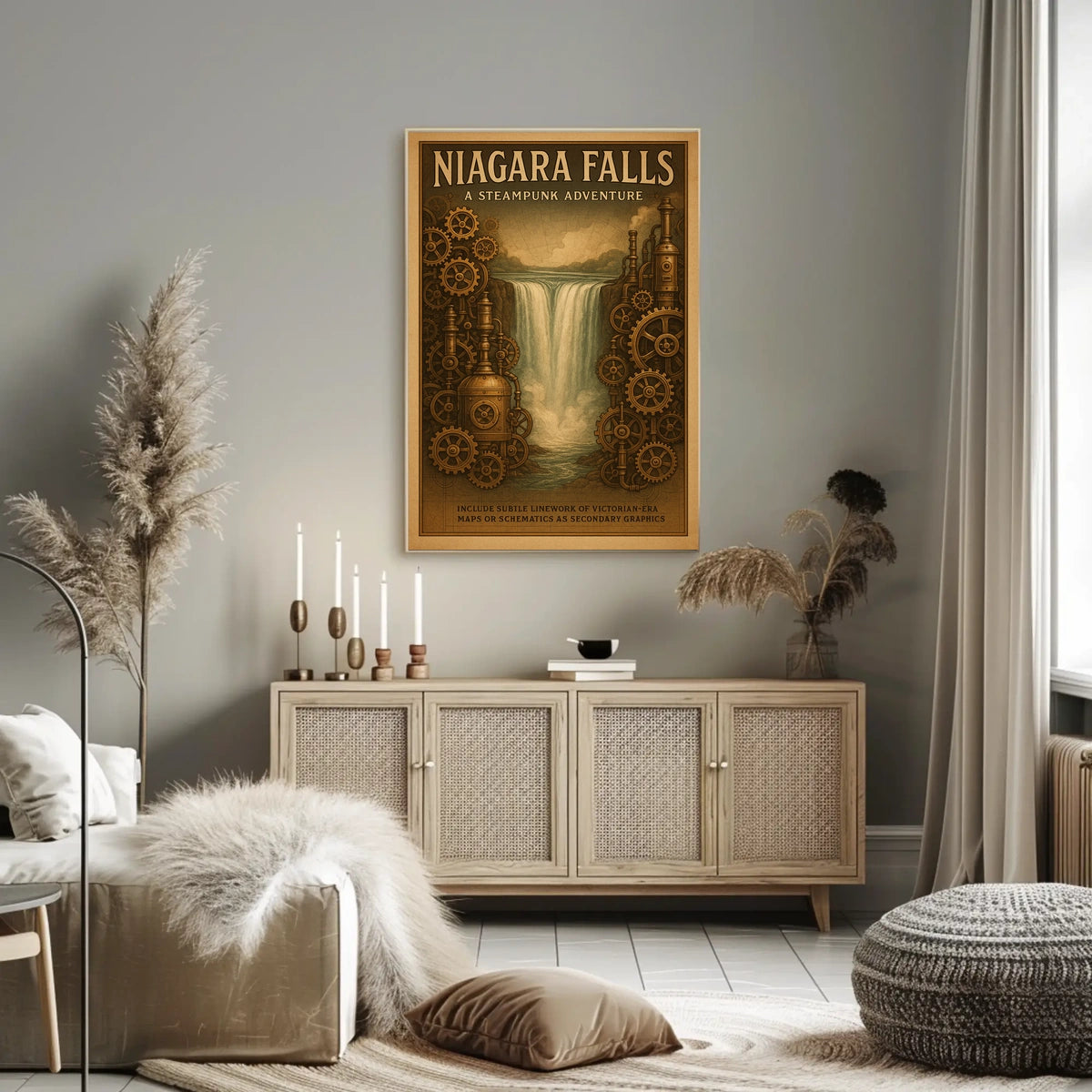 Niagara Falls A Steampunk Adventure Poster