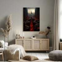 The Abyssal Cityscape Poster
