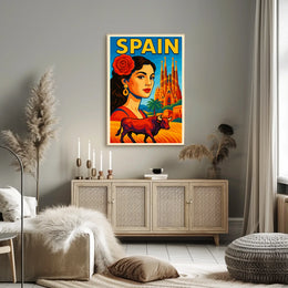 Vibrant Spain Poster