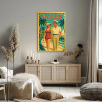 Vintage Naples Travel Poster