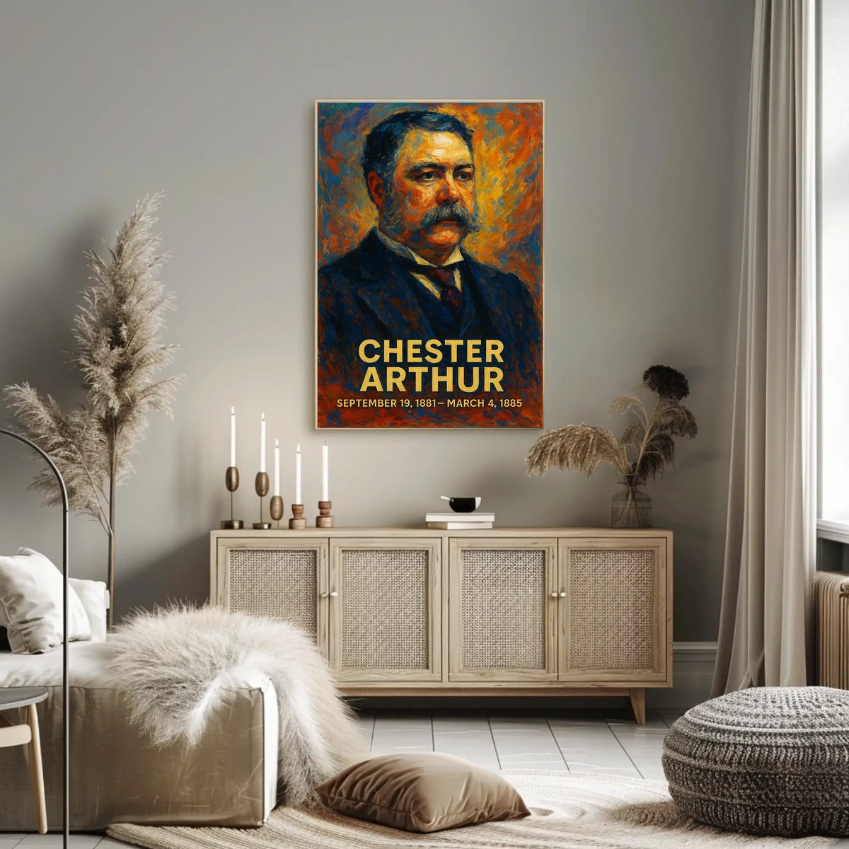Chester Arthur Poster
