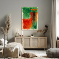 Abstract Eagle Colors Bold Wanderlust Poster