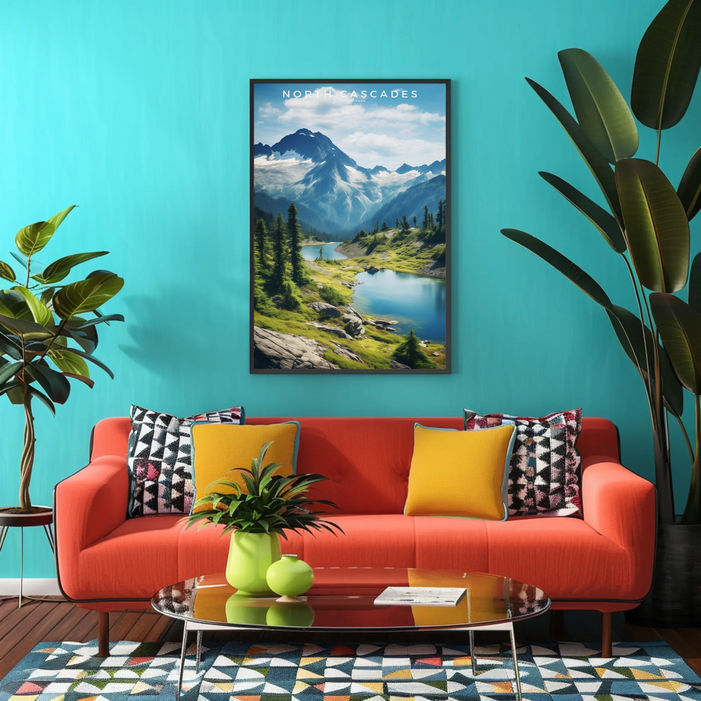North Cascades National Park Poster