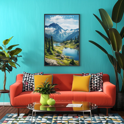North Cascades National Park Poster
