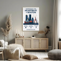 Experience the Heartbeat of Boston Poster