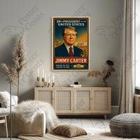 Jimmy Carter Historical Presidential Poster