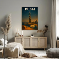 Dubai City Of Modern Marvels Modern Poster