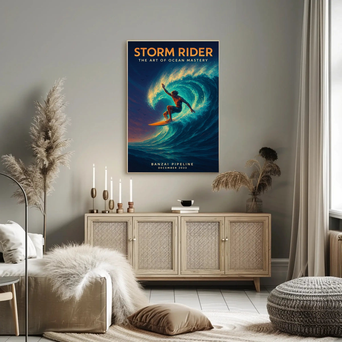 Storm Rider The Art of Ocean Mastery Poster