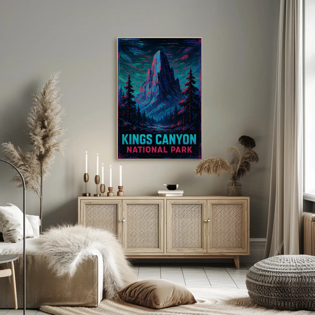 Kings Canyon National Park Poster