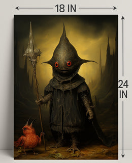 Enigmatic Guardian Of The Mystical Realm Poster