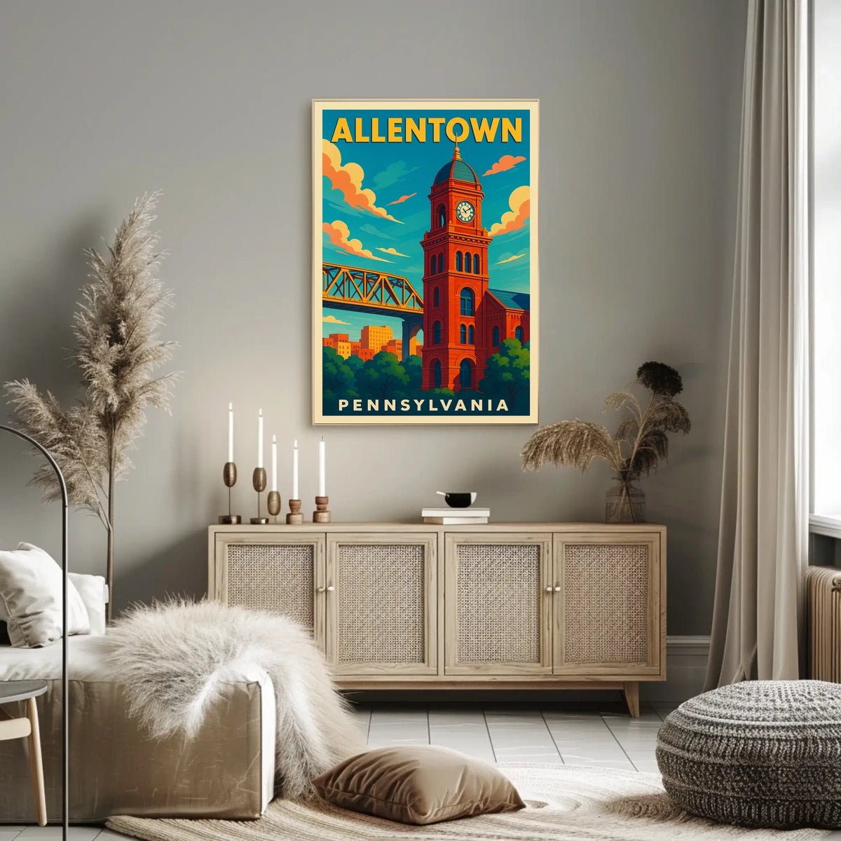 Allentown, Pennsylvania Poster