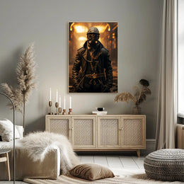 Steampunk Adventure Vintage Industrial Futuristic Sci-Fi Poster