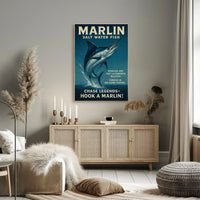 Marlin Adventure Sports Poster PosterGoat