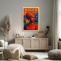 Niger Cultural Heritage Poster