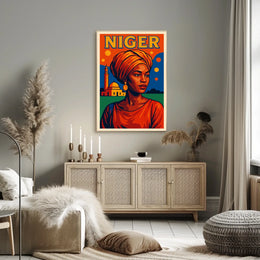 Niger Cultural Heritage Poster