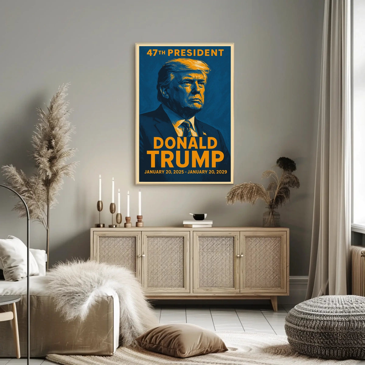Donald Trump 47th President Poster