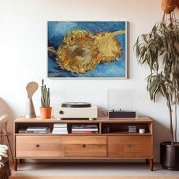 Sunflowers in Vibrant Brushstrokes Artistic Poster