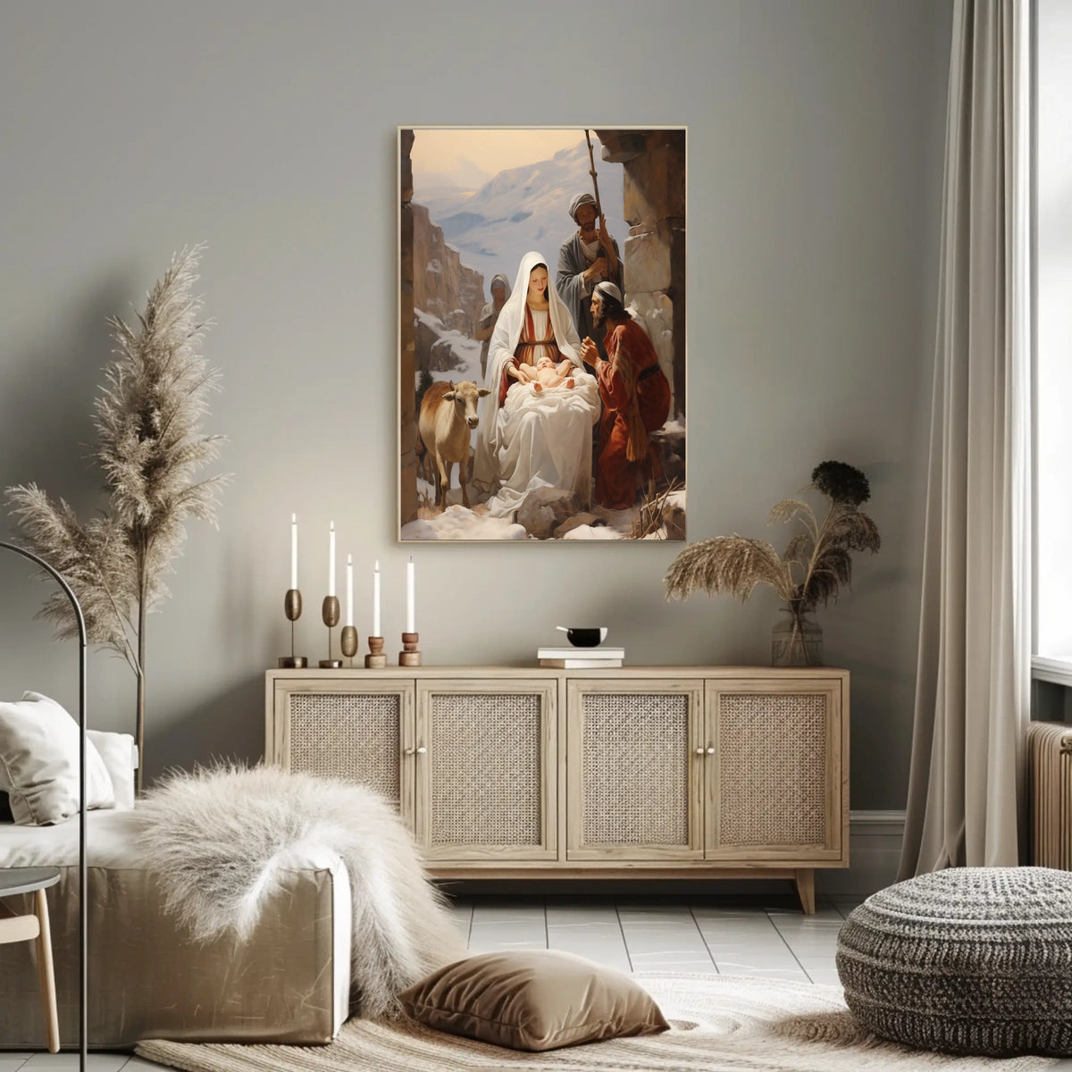 Nativity Scene Poster