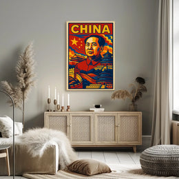 Iconic Leader Of China Poster