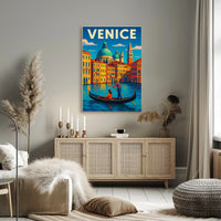 Venice A Vibrant Cityscape Poster