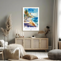 French Riviera Scenic View Poster PosterGoat